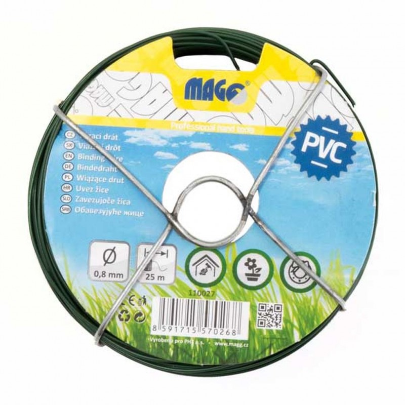 Vázací drát PVC 1,4 mm, délka 25 m