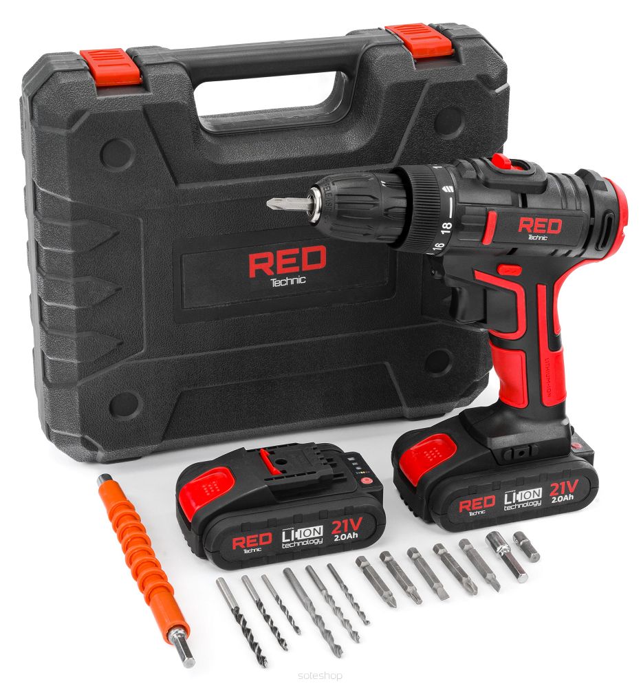 POWERMAT AKU šroubovák RTWA0075, nárazový, 20V RED TECHNIC