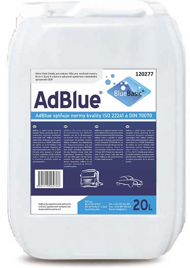 AdBlue kanystr 20l plastový