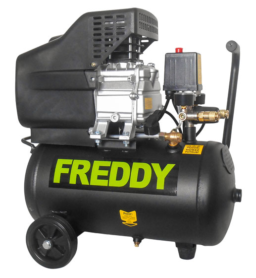 FREDDY olejový kompresor 1,5kW; 2,0HP; 24l FR001